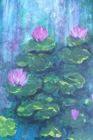 Add New Collection - The Waterlily Pond - Acrylics